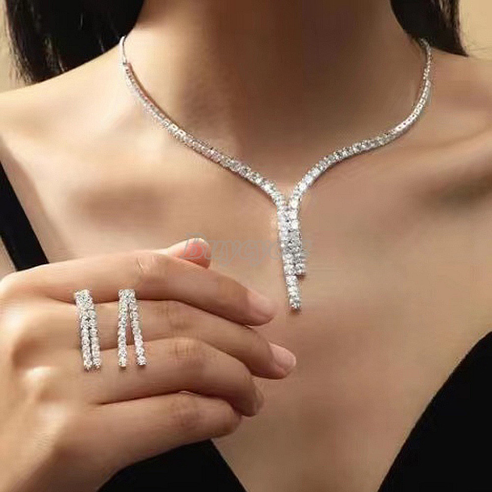 Marriage bridal hot sale jewellery set