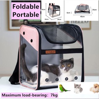 Cat Bag Carrier, Small Dog Backpack, Airline Approved Pet Backpack Carrier,  Clear Backpack for Cats Puppy Kitten Bunny Bird, Outdoor Hiking Pet Bag -  China Pet Bag, Dog