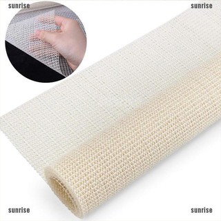 PVC anti-skid pad ECO-friendly mattress grip pad carpet rug pad underlay  shelf drawer grip liner dashboard anti-Slip Mat-white