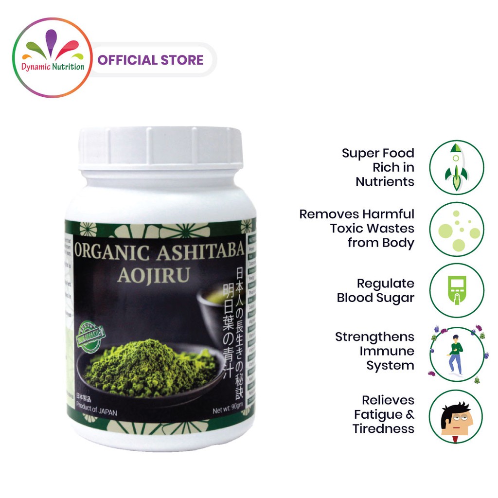 Organic Ashitaba Powder - Product Of Japan (90g) | Shopee Singapore