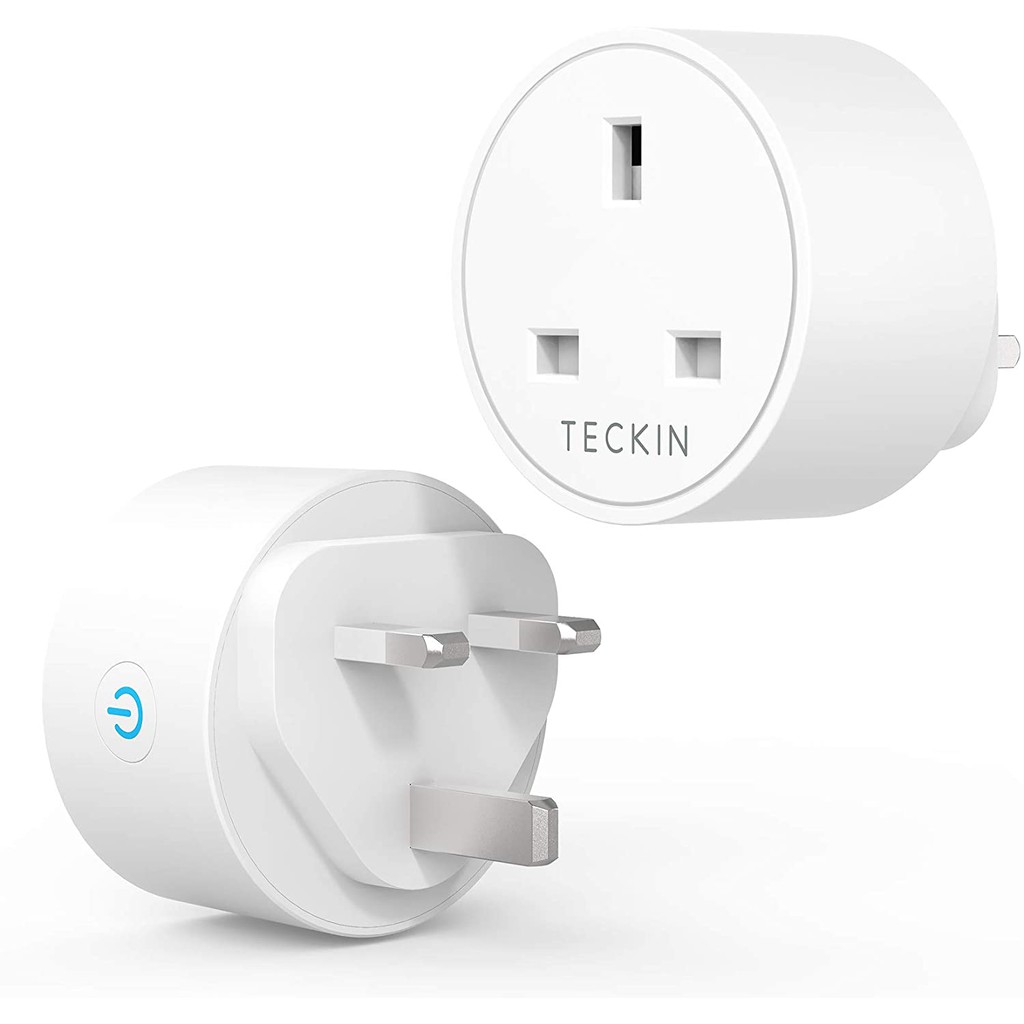 TECKIN Smart Plug WiFi Outlet 16A with Energy Monitoring works Alexa and  Google