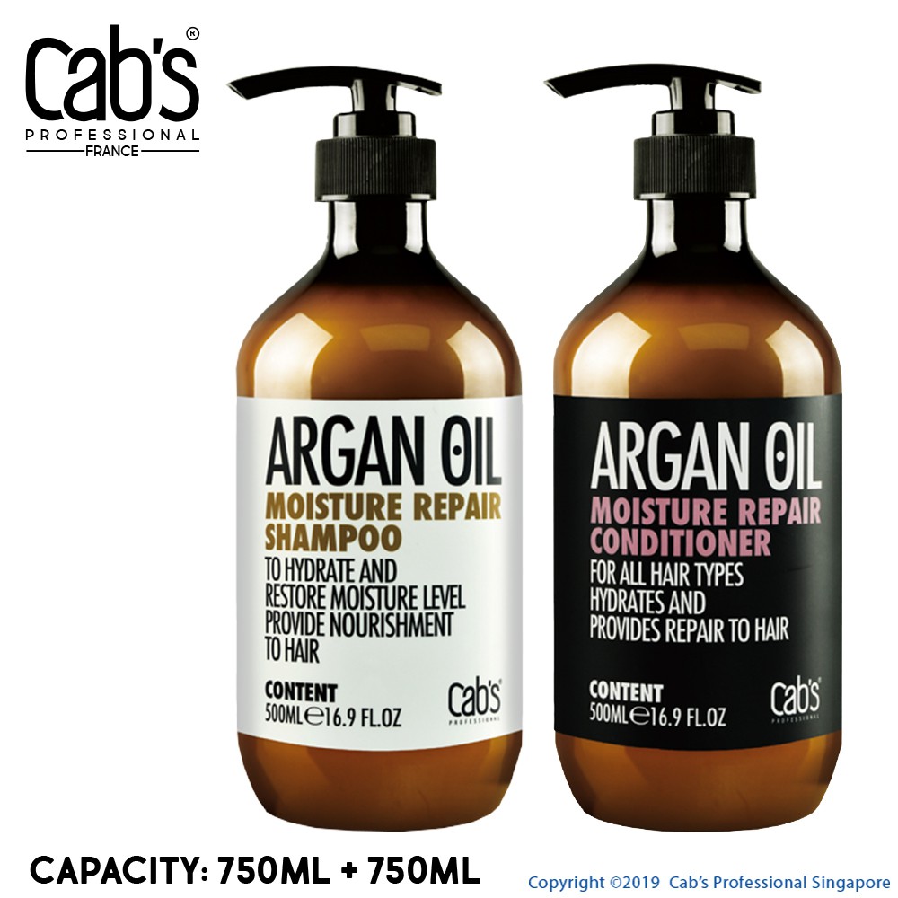 Cab's Professional Morocco Moroccan Argan Oil Moisture Repair Hair ...