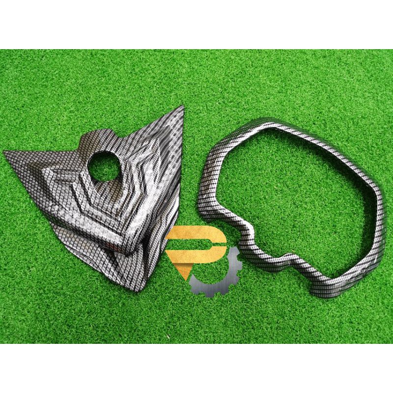 YAMAHA Y16 FRAME METER COVER CARBON & HORN COVER DADA FRONT COVER Y16ZR ...