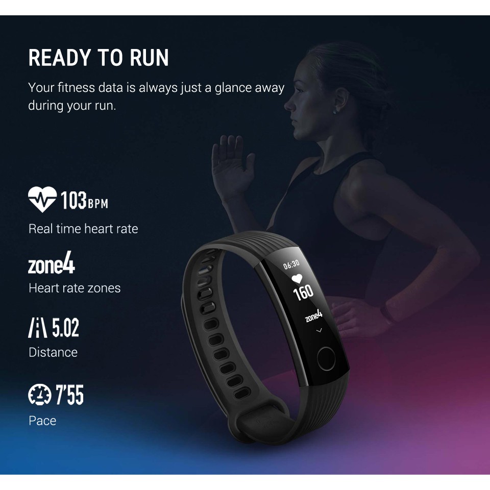 Huawei Honor Band 3 two color version Smart Wristband Shopee Singapore