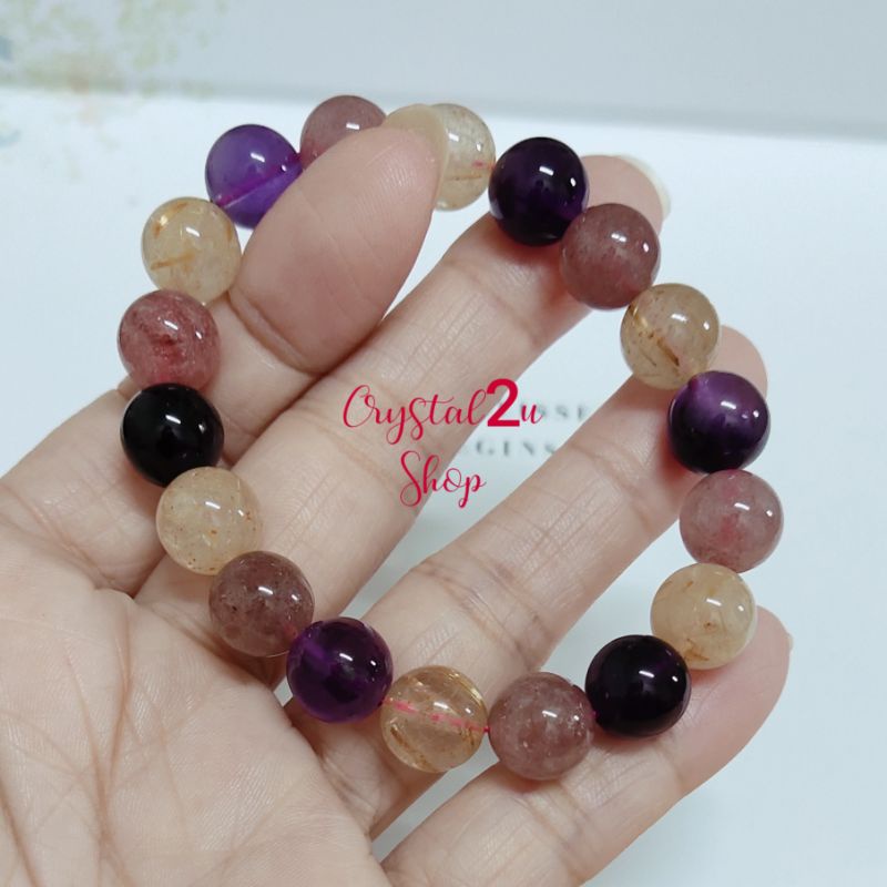 8 Super 8 Crystal Bracelet Shopee Singapore