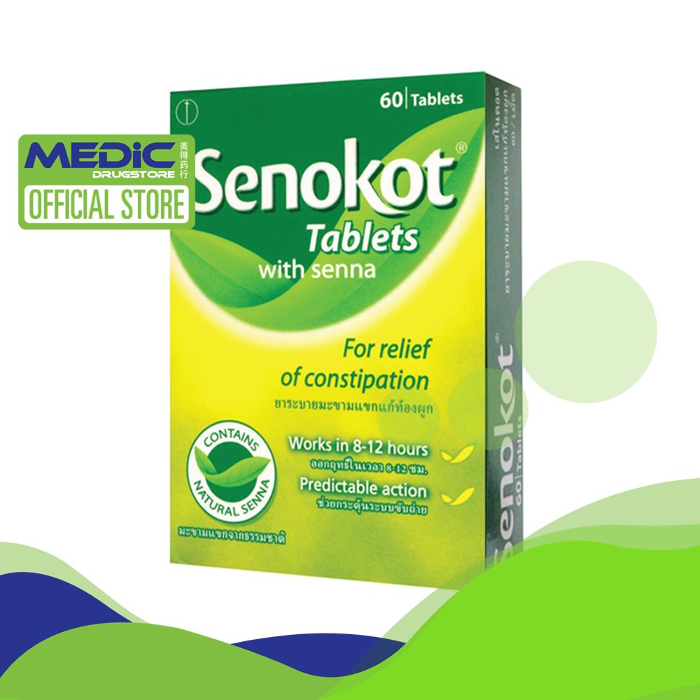 [Bundle of 4] Senokot Tablets with Senna 60s - By Medic Drugstore