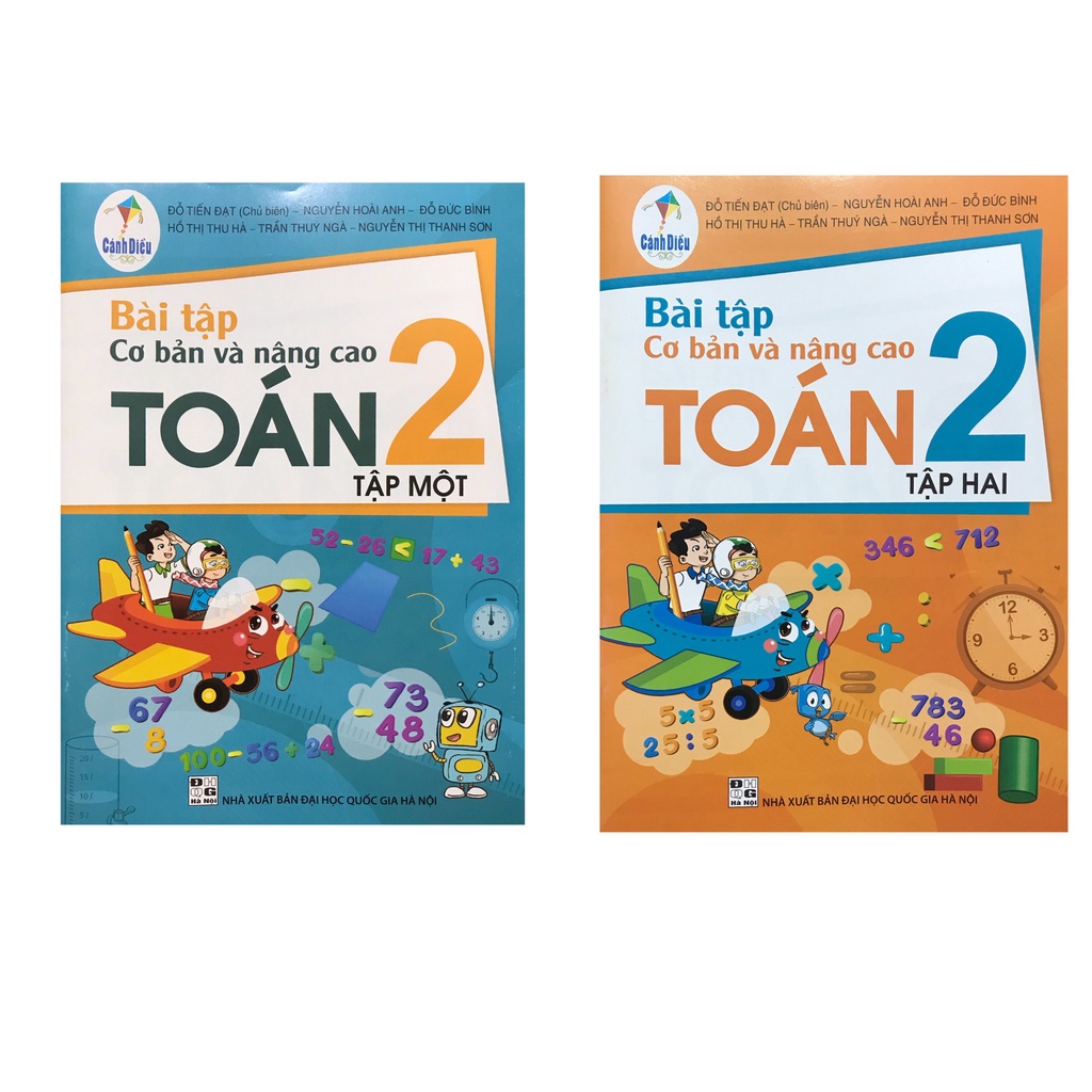 Combo book Basic and advanced math exercises 2 volume 1 volume 2 (Kite ...