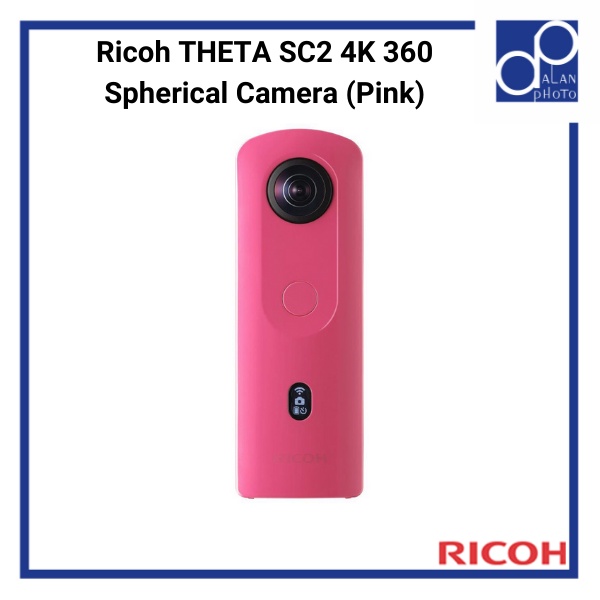 RICOH THETA SC2 ピンク 本体とケース Amazon.com : Ricoh THETA SC2 PINK 360°Camera 4K Video with