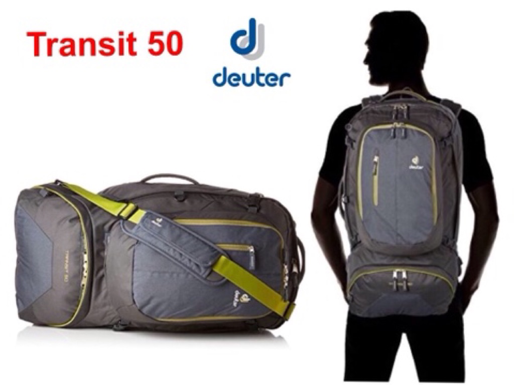 Travel Deuter TRANSIT 50L Padded Carry On Travel Backpack Shopee Singapore