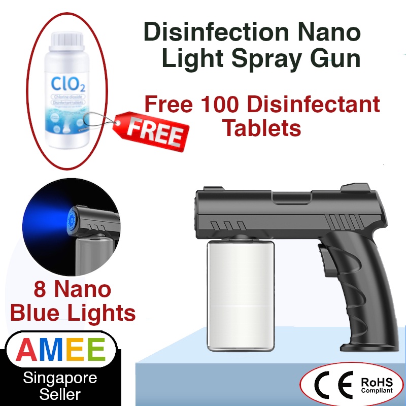 [ Free disinfectant tablets ] Sanitizer Spray Machine Handheld