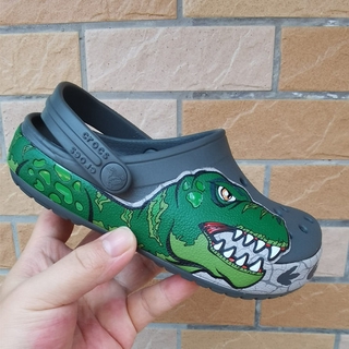 Dinosaur best sale crocs shoes