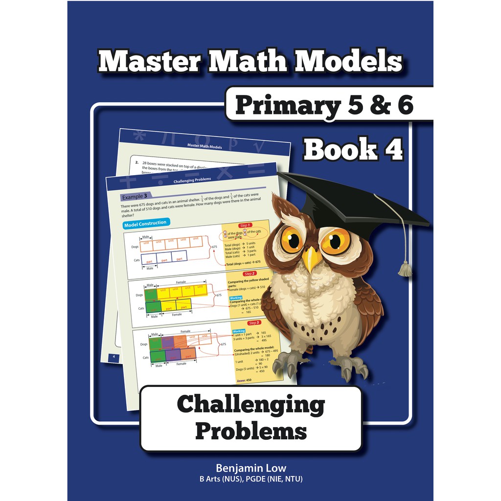 Master Math Models Primary 5 & 6 Book 4 – Challenging Problems ...