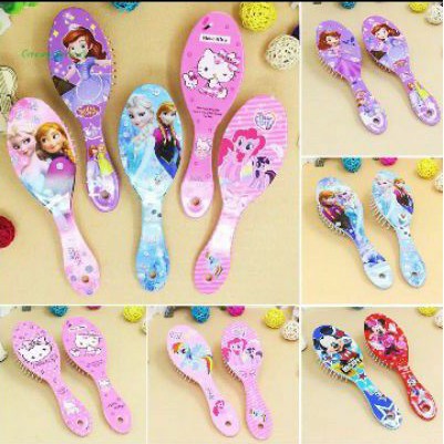Children's Hair Comb Anti-Tangle Comb Children's Character frozen ...