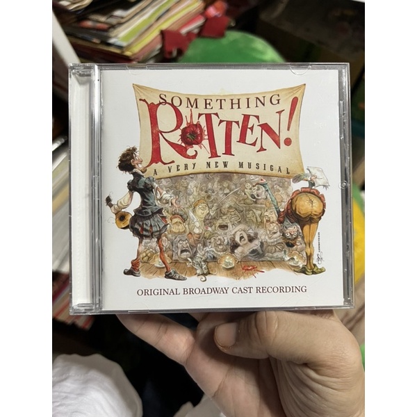 CD Something Rotten Broadband musical soundtrack | Shopee Singapore