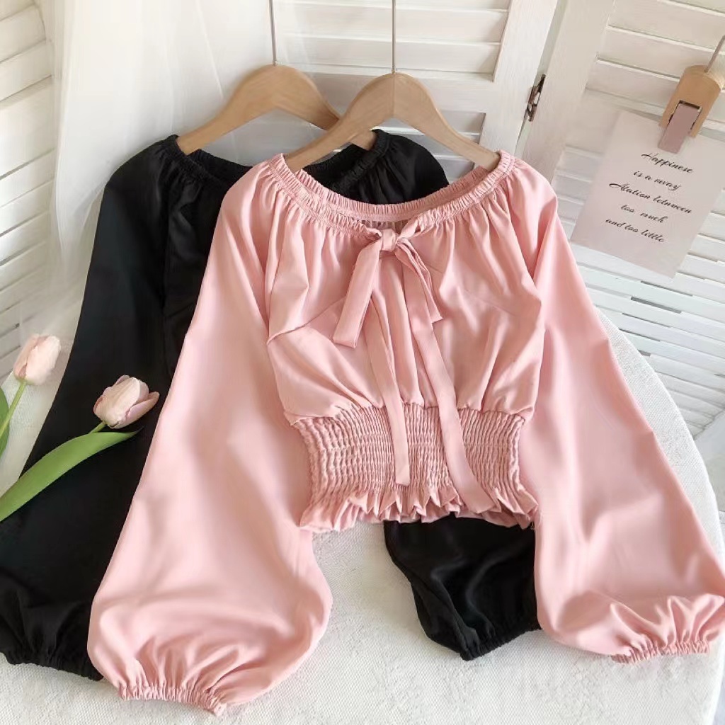 Connexion Blouse Puff Sleeve Wanita main image 0
