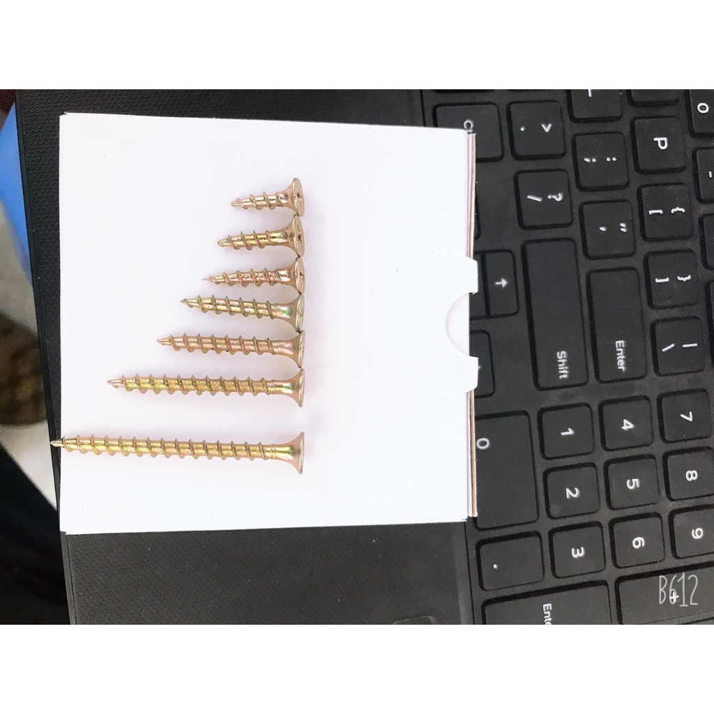 Wood Screws - Gold Screws of All Sizes (100gr) | Shopee Singapore