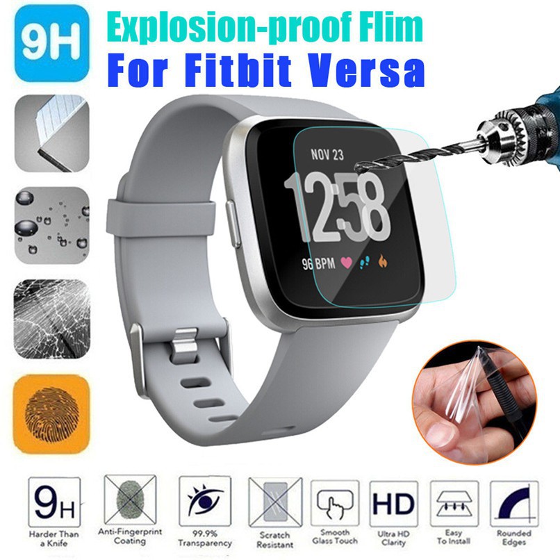 Fitbit versa 1 screen protector hotsell