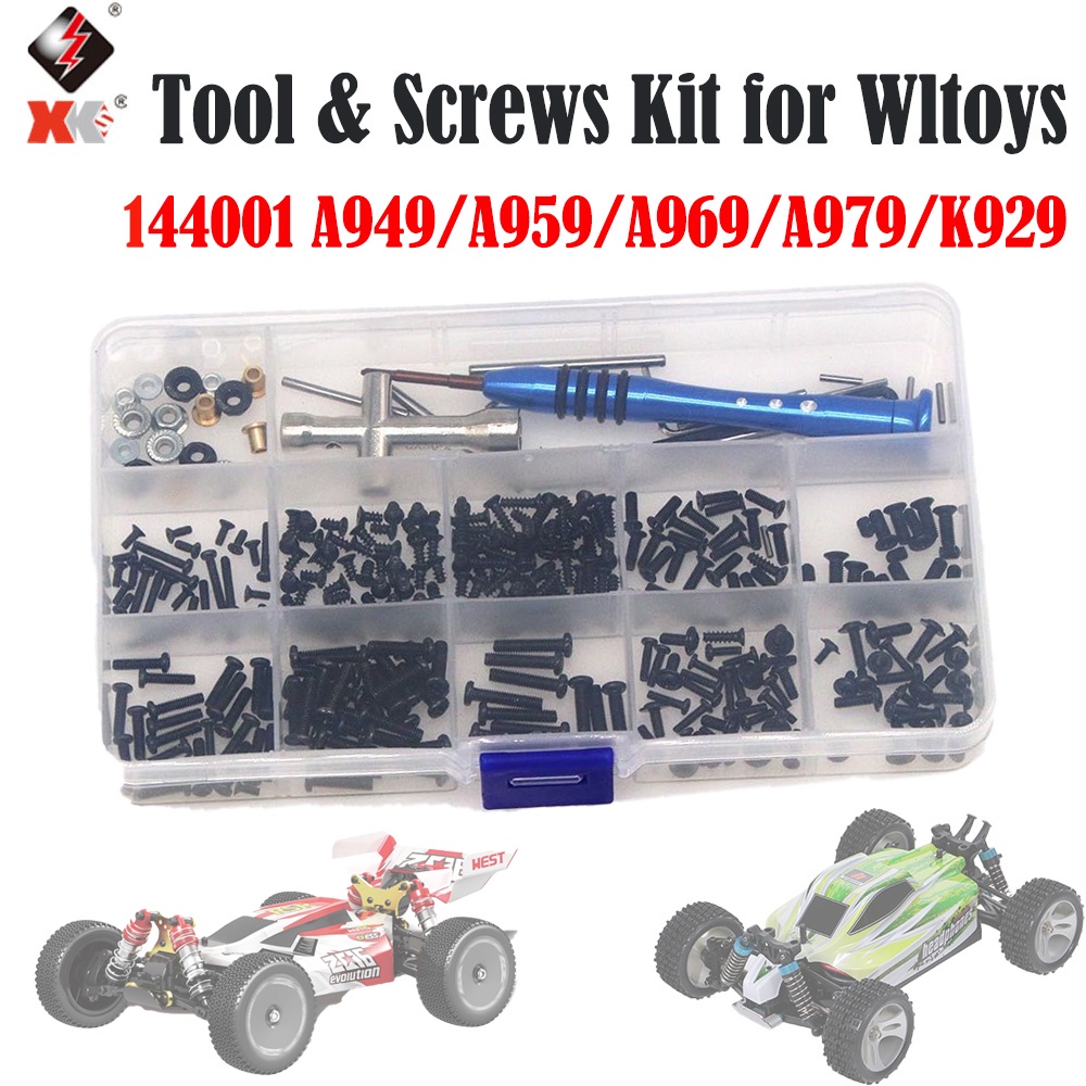 Set Ricambi Wltoys 124019 Kit Di Parti Di Aggiornamento Completo In Metallo Per Wltoys V 1036739