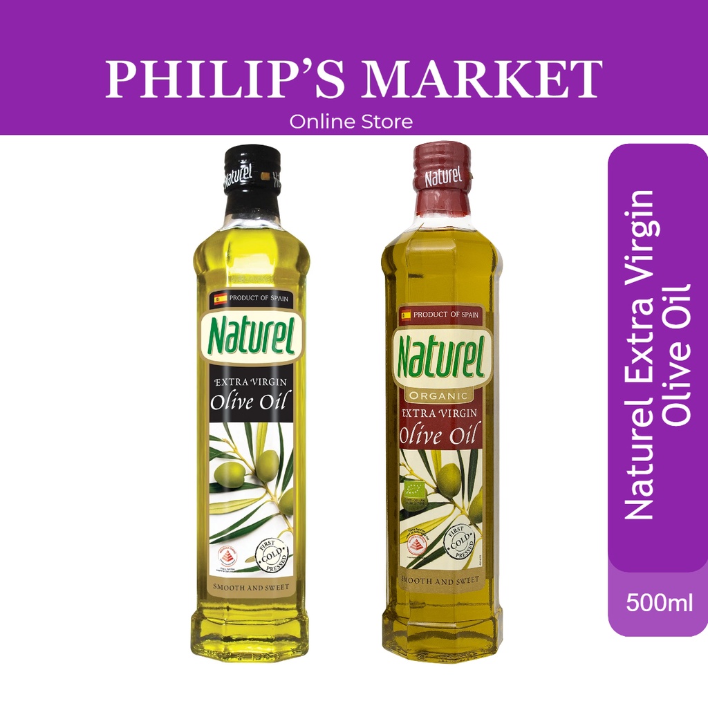 Naturel Extra Virgin Olive Oil 500ml Shopee Singapore