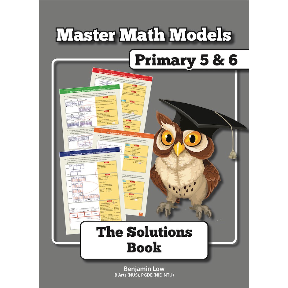 Master Math Models Primary 5 & 6 - The Solutions Book | Singapore ...