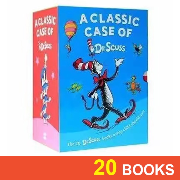 [SG Stock] A Classic Case Of Dr Seuss Box Set (20 Books) POINT READABLE ...