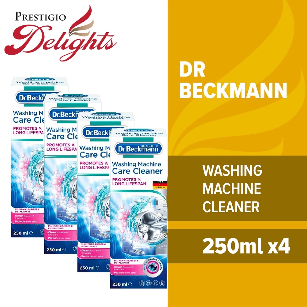 Dr Beckmann Washing Machine Cleaner 250ml Bundle of 4 Shopee Singapore
