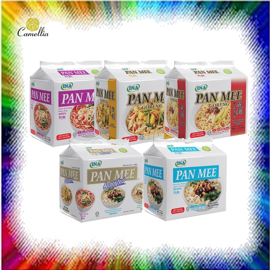 (Halal) Ina Instant Pan Mee Noodles Seafood / Dried Chilli Shrimp ...