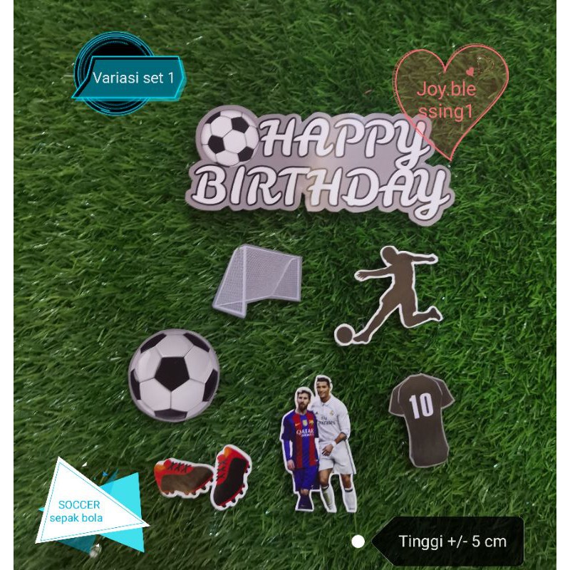 Football BIRTHDAY SOCCER TOPPER/Ball TOPPER | Shopee Singapore