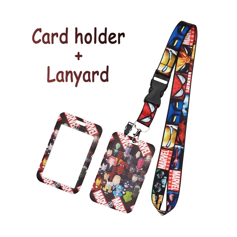 Universal Studios Lanyard - Marvel Avengers, Spiderman, Hulk, Captain - View #6