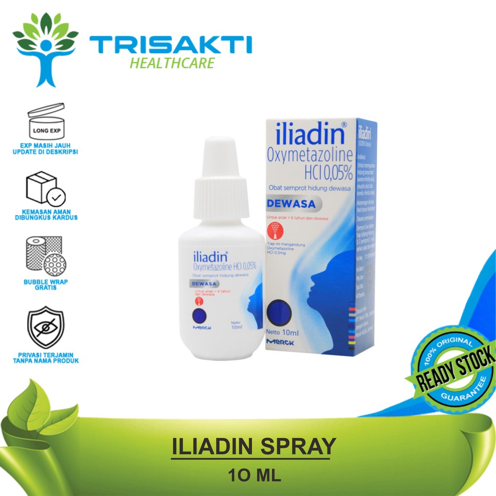 Iliadin NASAL SPRAY Adult 10ml - Congested NASAL SPRAY | Shopee Singapore