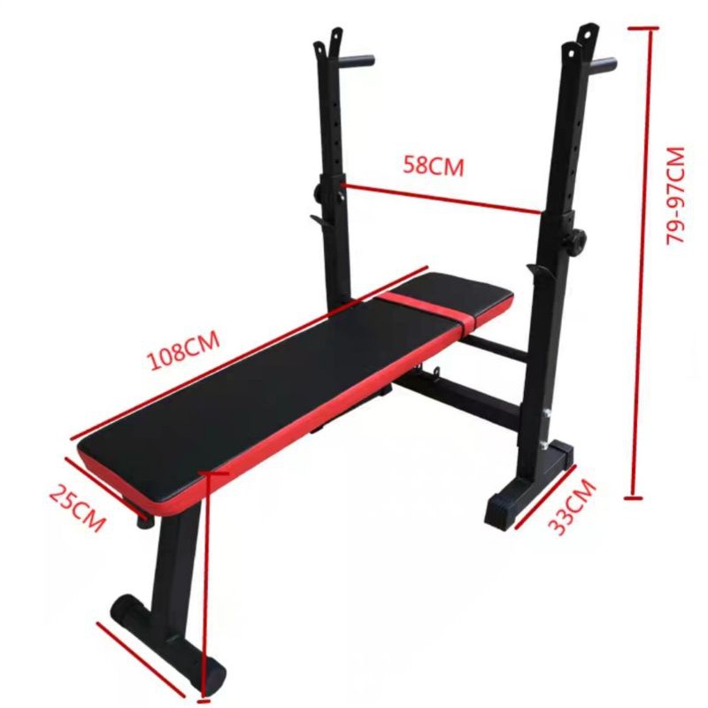 Folding Bench Rack ( Home Gym Fitness Hex Dumbbell Barbell Hexagon ...
