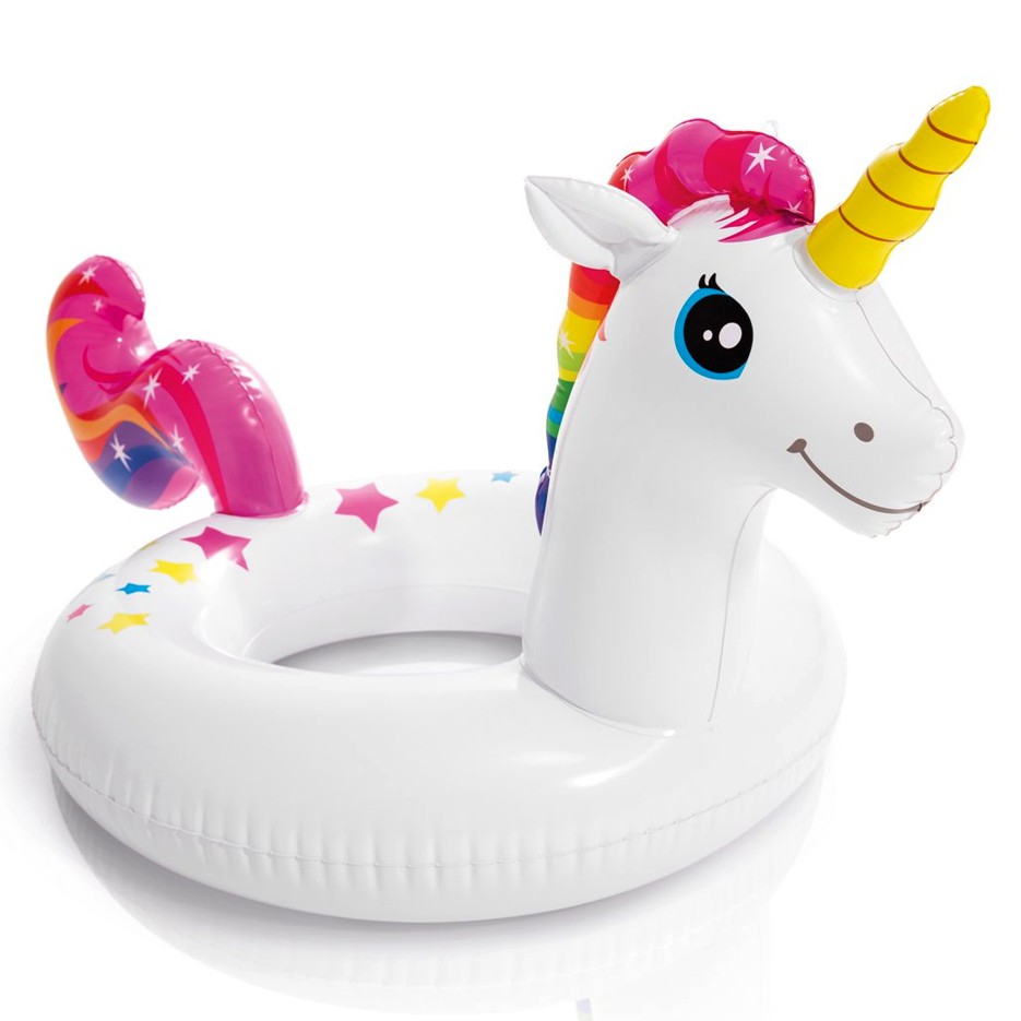 Prosun Intex Unicorn Inflatable Animal Swim Ring Children Age 3 - 6 ...