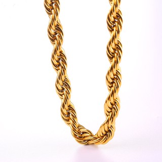 Giant gold clearance rope chain