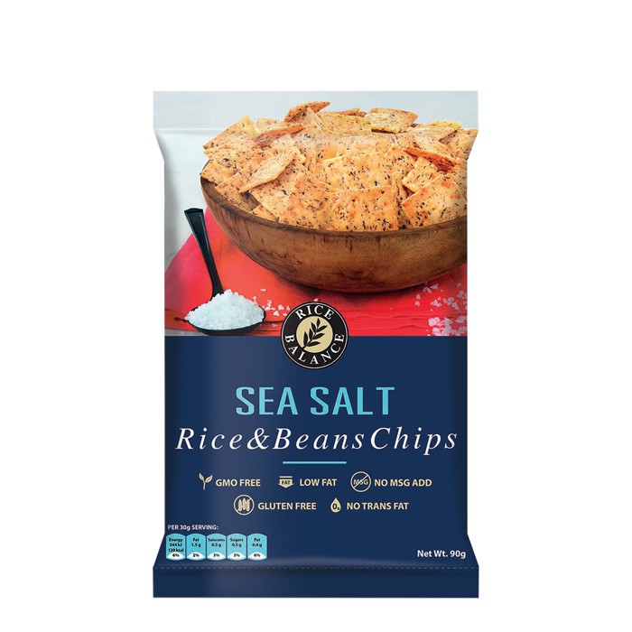 Cosway Rice Balance Rice Bean Cracker - Sea Salt Flavour (90g) | Shopee ...