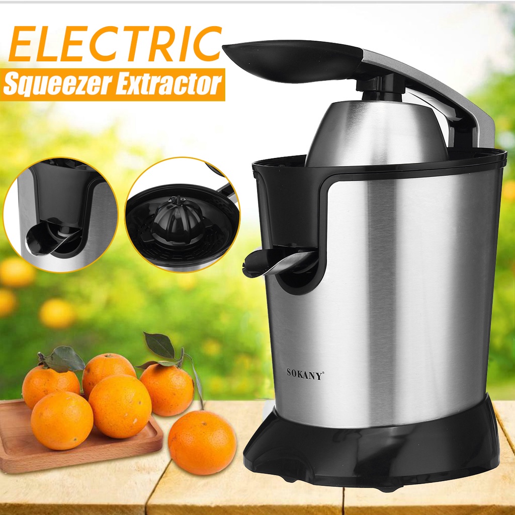 220V Juicer Electric Orange Lemon Fruits Squeezer Extractor