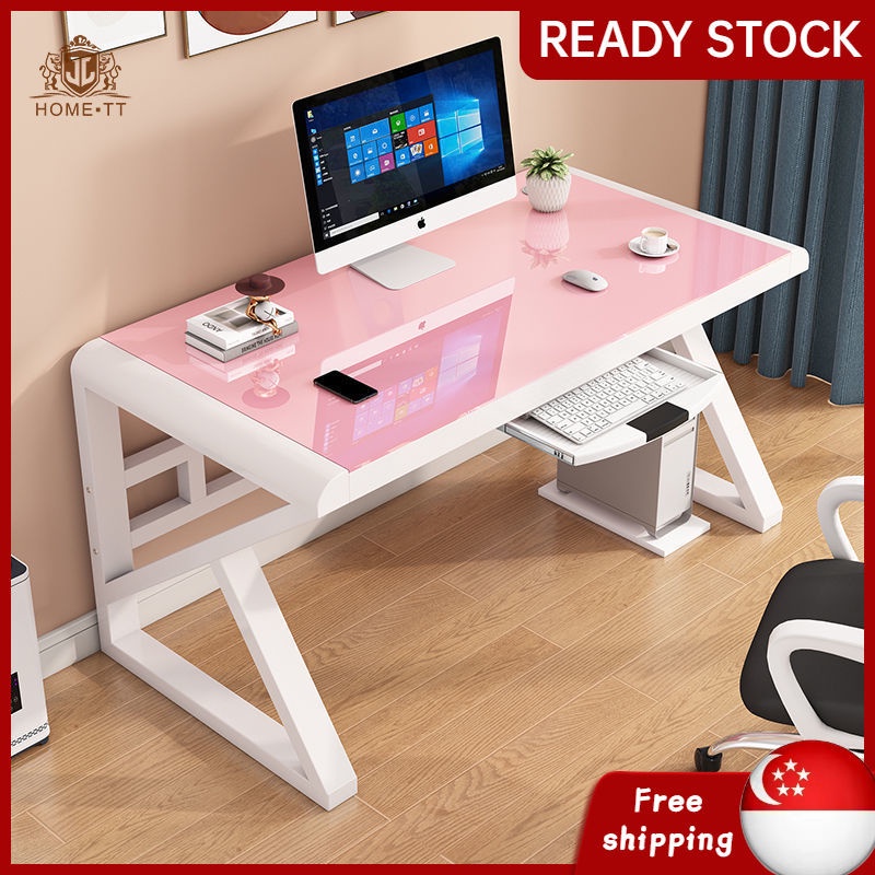 Free Shipping Computer Table With Keyboard Tray Simple Household ...