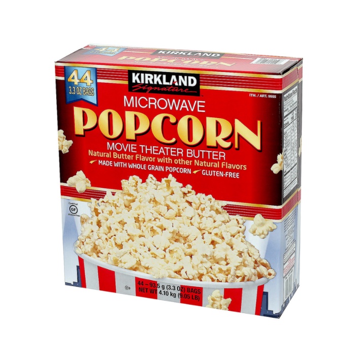 Kirkland Signature Microwave Popcorn 4.11kg Shopee Singapore