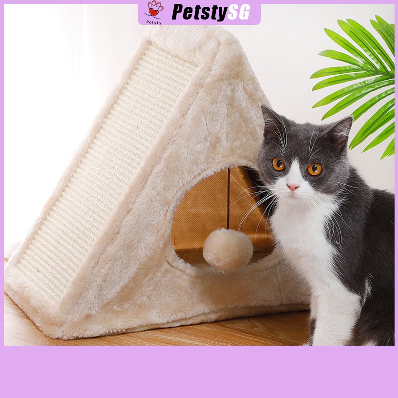 Cat teepee cheap scratching post