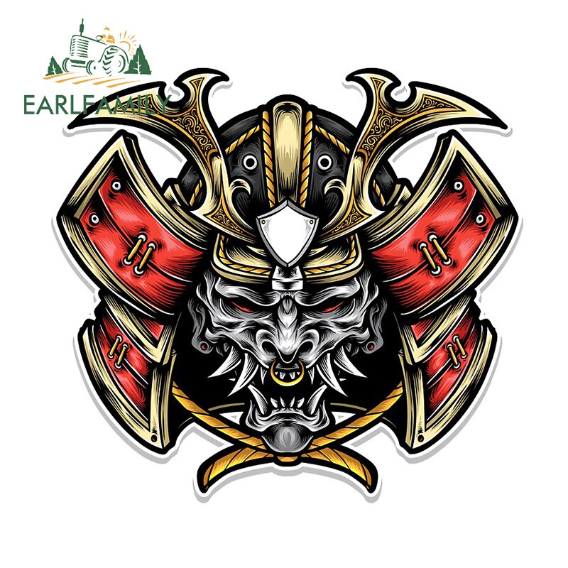 EARLFAMILY 13cm x 12.5cm for Samurai Car Stickers Vinyl Graphic Decal ...