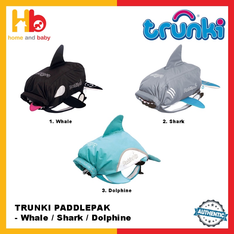 Trunki hotsell paddlepak shark