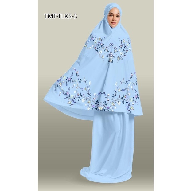 Telekung Pattern READY STOCK 10 Colors DOUBLE Flower (10Pcs) | Shopee ...