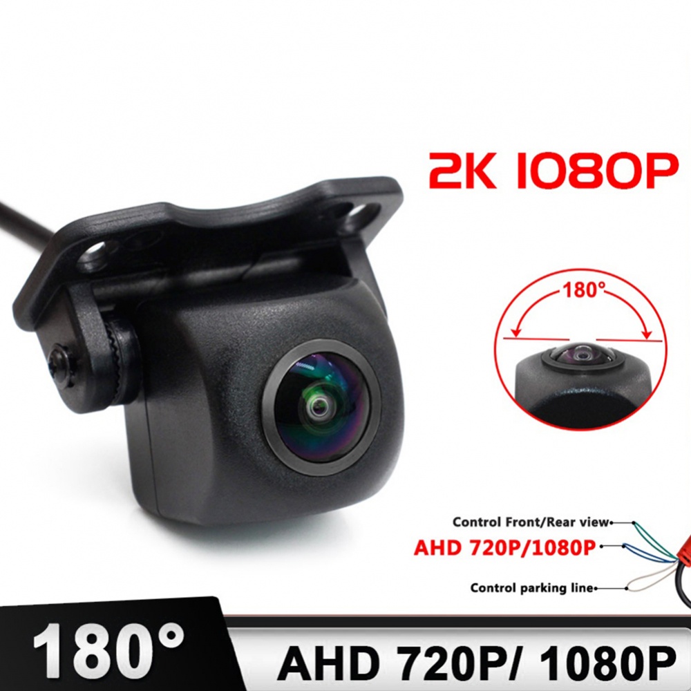 180-Degree FishEye Lens Car Universal AHD 1080P Rear View Reverse ...