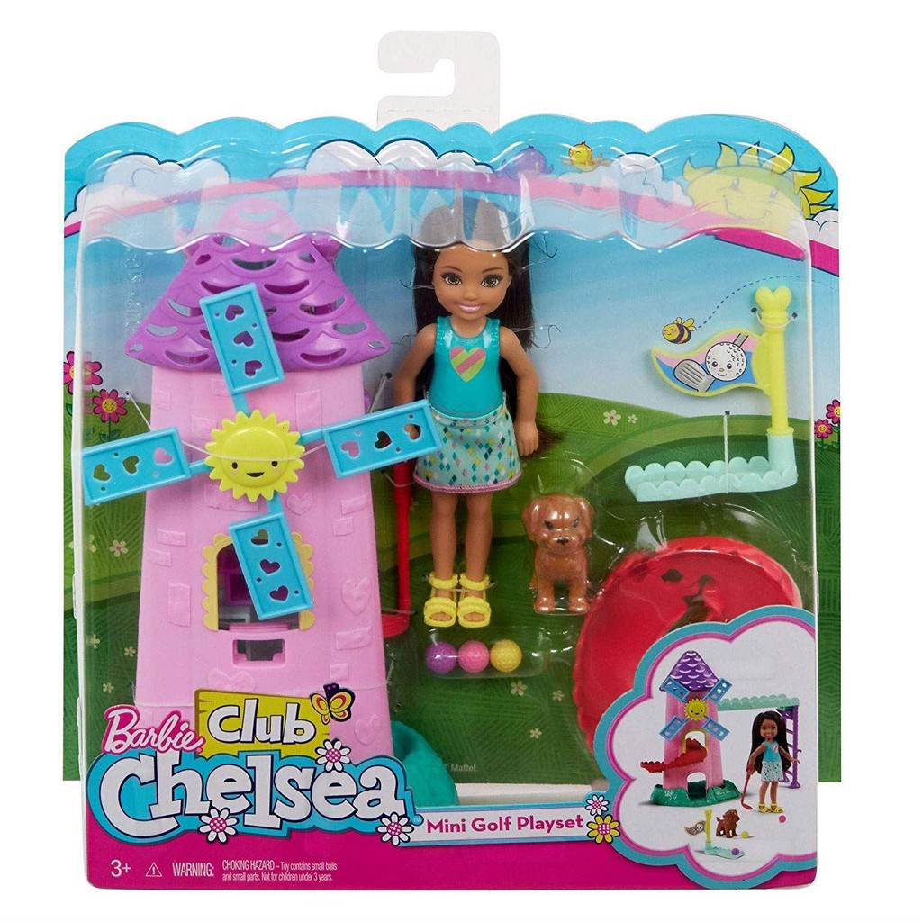 barbie club chelsea playset