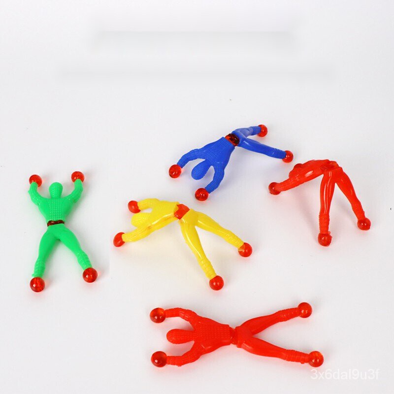 Wall Climbing Spider-Man Children's Toy Superman Sticky Decompression ...