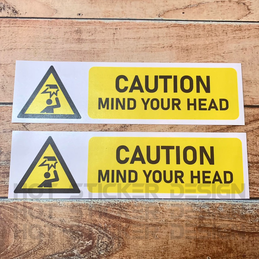 Gusseisen-Schild 'Mind Your Head' – 155x55 Mm, Rustikal, Mit Montagelöchern