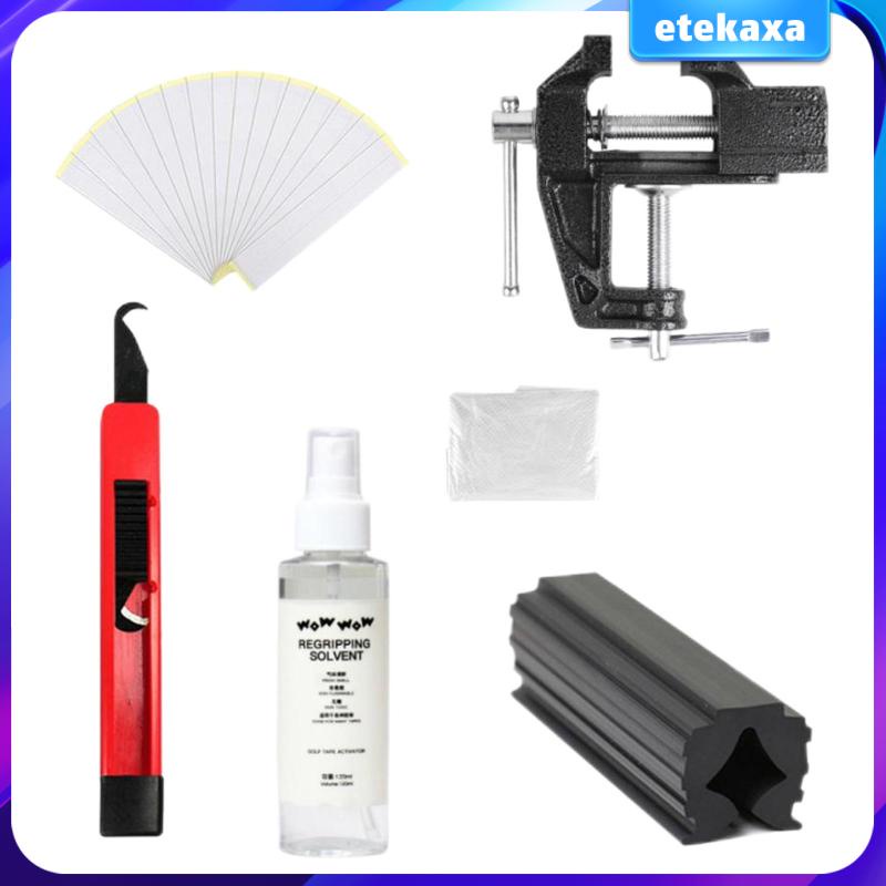 [Etekaxa] Professional Golf Grip Kits for Regripping Golf Putter Tapes