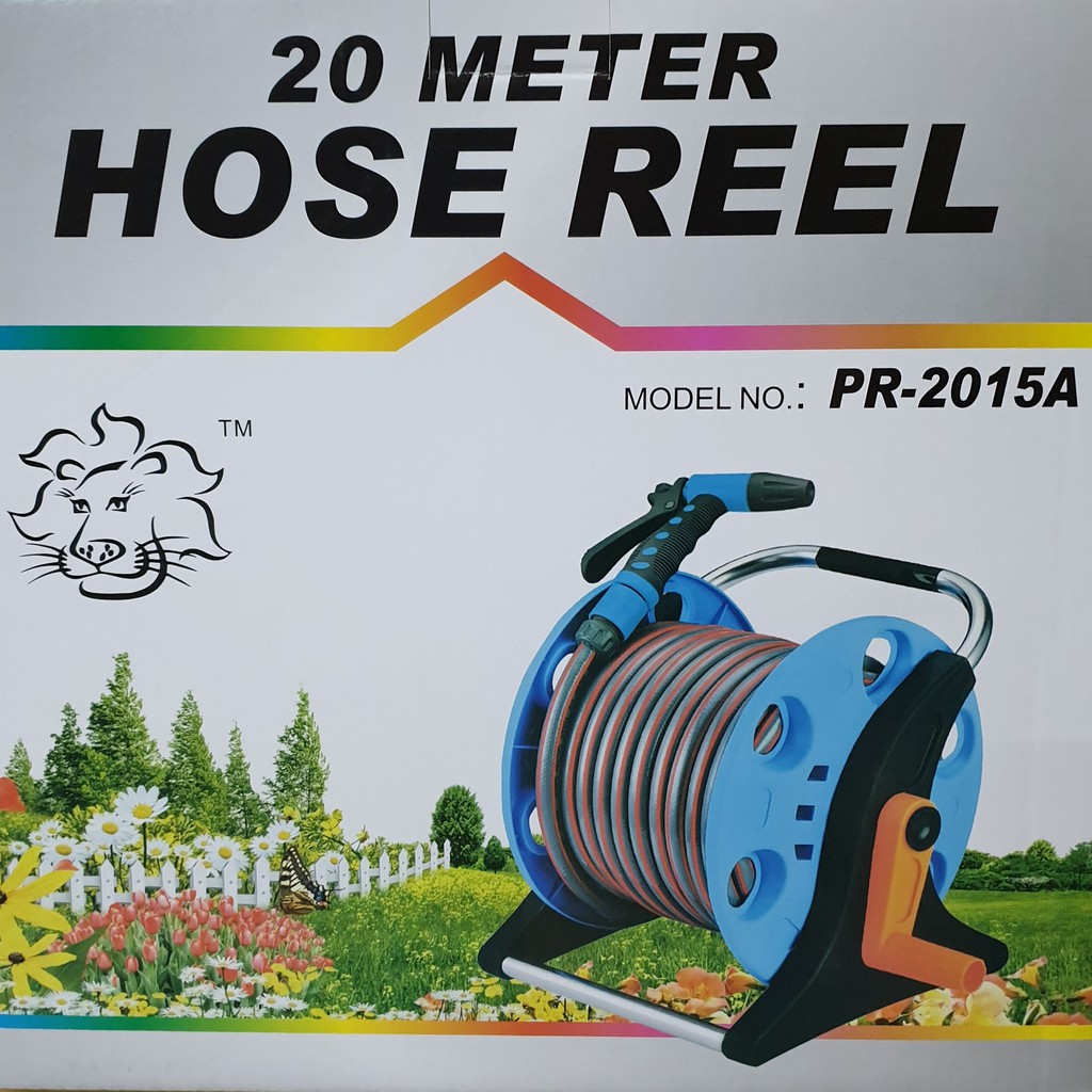Hose Reel Set with 20M 30M Garden Hose | Shopee Singapore