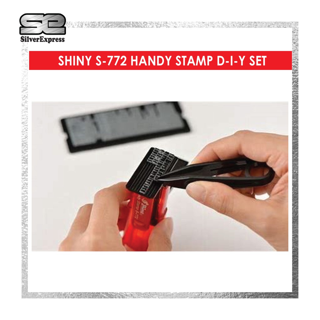 SHINY DIY SET S-772 /HANDY STAMP /DIY SET / INSTANT STAMP / EXPRESS ...
