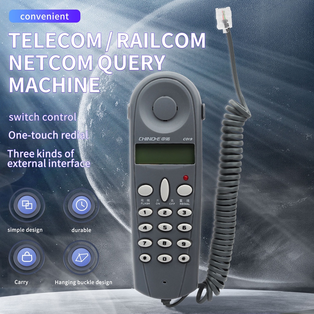 C019 Network Cable tester Telephone Butt Test Tester Set Professional