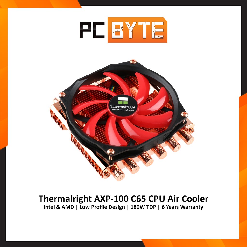 Thermalright AXP-100 C65 - CPU Air Cooler (Intel & AMD | Low Profile ...
